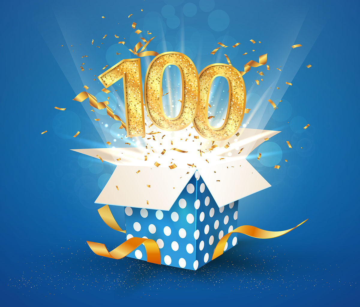 100